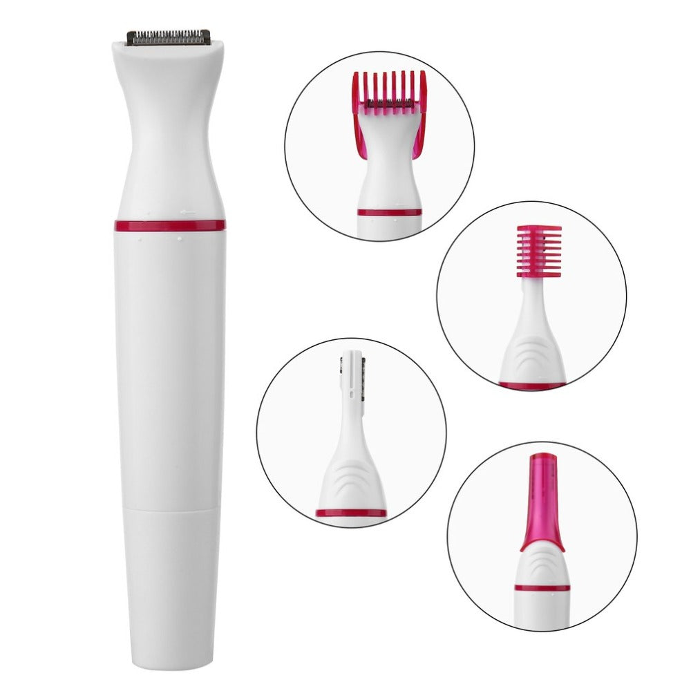 5-in-1 Women’s Hair Removal Shaver – Painless, Portable & Safe for All Skin Types
